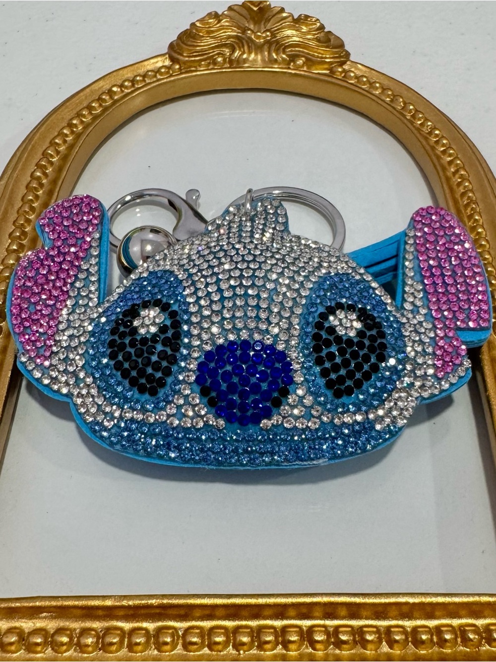 New Sparkly Stitch Keychain Bag Charm